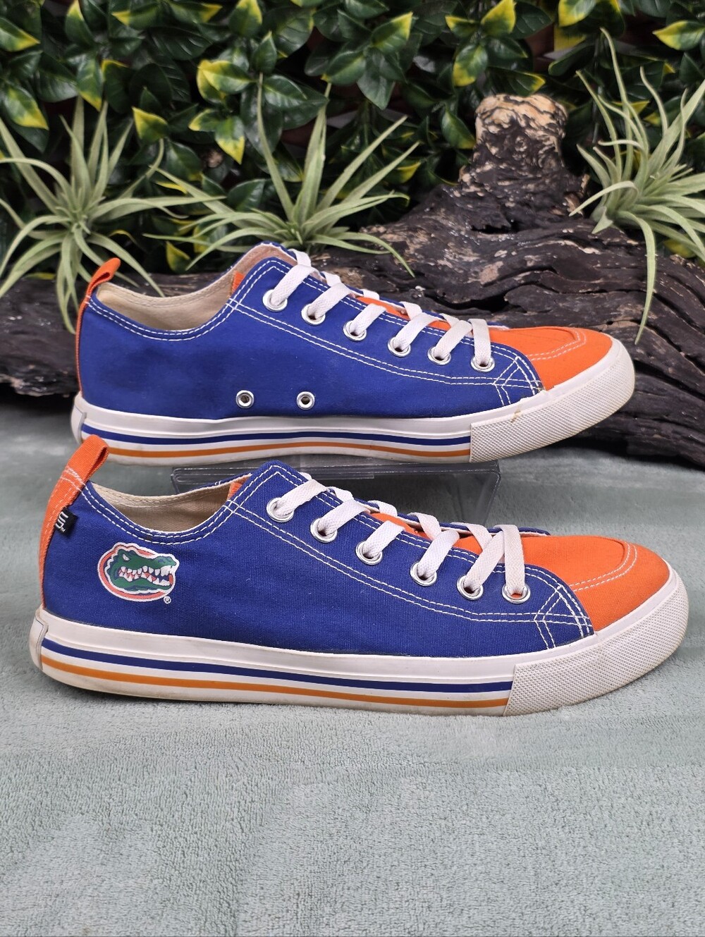 SKICKS Florida Gators Low Top Sneakers Blue Orange